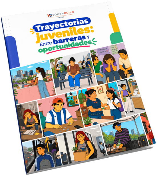 Portada del reporte Trayectorias Juveniles: Entre barreras y oportunidades